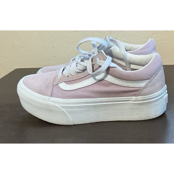 Vans Shoes - Vans Old Skool Stackform sneakers in a pastel pink Womens 7.5